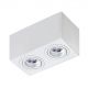 Plafoniere cu spoturi, Spoturi aplicate - Spot aplicat tavan/plafon stil modern Brant 2 SQUARE alb