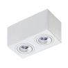 Spot aplicat tavan/plafon stil modern Brant 2 SQUARE alb