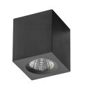 Mini Spot LED aplicat tavan/plafon NANO SQUARE negru