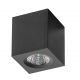 Plafoniere cu spoturi, Spoturi aplicate - Mini Spot LED aplicat tavan/plafon NANO SQUARE negru
