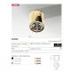 Plafoniere cu spoturi, Spoturi aplicate - Spot LED aplicat tavan/plafon MANE auriu