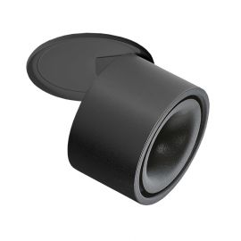 Spoturi tavan fals - Spot LED incastrat directionabil de tavan/plafon COSTA negru