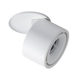 Spoturi tavan fals - Spot LED incastrat directionabil de tavan/plafon COSTA alb