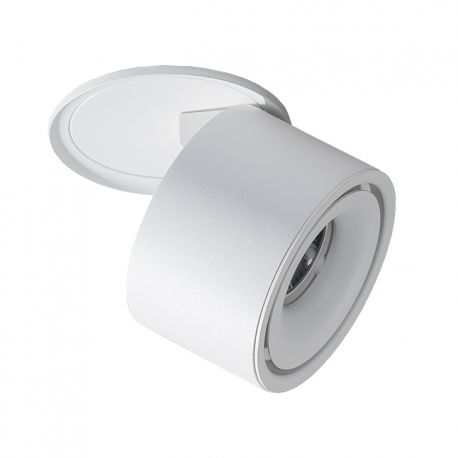 Spoturi tavan fals - Spot LED incastrat directionabil de tavan/plafon COSTA alb