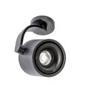 Spot LED cu brat aplicat directionabil de tavan/plafon COSTA negru