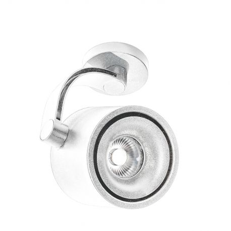 Plafoniere cu spoturi, Spoturi aplicate - Spot LED cu brat aplicat directionabil de tavan/plafon COSTA alb