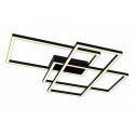 Lustra LED aplicata design modern Rida neagra