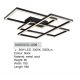 Lustre aplicate - Lustra LED aplicata design modern Rida neagra