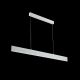 Pendule, Lustre suspendate - Lustra LED slim cu iluminat Up&Down Step 30W alba