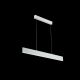 Pendule, Lustre suspendate - Lustra LED slim cu iluminat Up&Down Step 23W alba
