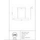 Pendule, Lustre suspendate - Lustra LED slim cu iluminat Up&Down Step 23W alba