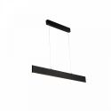 Lustra LED slim cu iluminat Up&Down Step 23W neagra