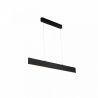 Lustra LED slim cu iluminat Up&Down Step 23W neagra