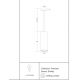 Pendule, Lustre suspendate - Pendul design modern Shelby negru