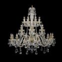 Lustra 24 brate cristal Bohemia