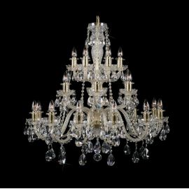 Lustre Cristal Bohemia - Lustra 24 brate cristal Bohemia