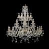 Lustra 24 brate cristal Bohemia