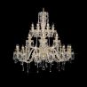 Lustra 24 brate cristal Bohemia