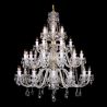 Lustra 36 brate cristal Bohemia