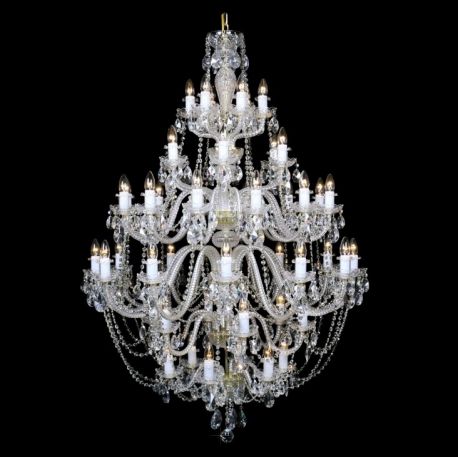 Lustre Cristal Bohemia - Lustra 48 brate cristal Bohemia