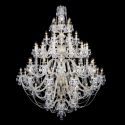 Lustra 60 brate cristal Bohemia XL