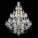 Lustra 60 brate cristal Bohemia XL