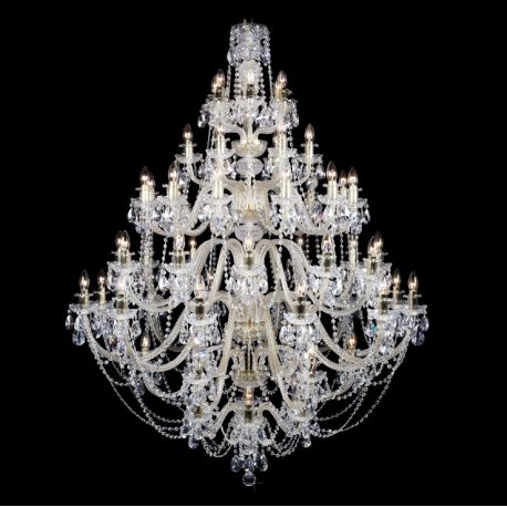 Lustre Cristal Bohemia - Lustra 60 brate cristal Bohemia XL