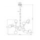 Candelabre, Lustre - Candelabru design deosebit Erich nickel, 8L