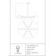 Candelabre, Lustre - Lustra moderna design minimalist 127cm Ventura