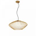Lustra design modern 52cm Plec aurie