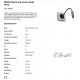 Aplice, corpuri de iluminat pentru pereti - Aplica minimalista cu reader LED design nordic MOOD lemn/negru