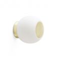 Aplica LED perete/tavan pentru baie IP44 MOY aurie