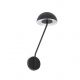 Aplice, corpuri de iluminat pentru pereti - Aplica LED design minimalist PURE neagra