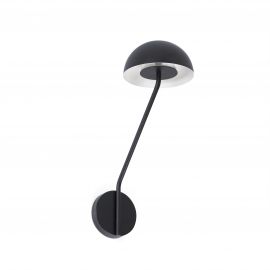 Aplice, corpuri de iluminat pentru pereti - Aplica LED design minimalist PURE neagra