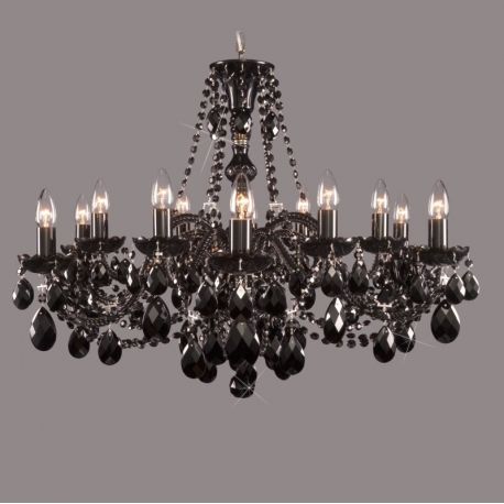 Lustre Cristal Bohemia - Lustra 12 brate cristal Bohemia L11 120/12/1 all color