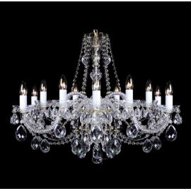 Lustre Cristal Bohemia - Lustra 12 brate cristal Bohemia