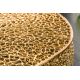 Masute Living - Masuta cu aspect deosebit Leaf 80cm, auriu