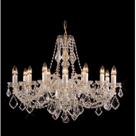 Lustre Cristal Bohemia - Lustra 12 brate cristal Bohemia