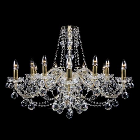 Lustre Cristal Bohemia - Lustra 12 brate cristal Bohemia