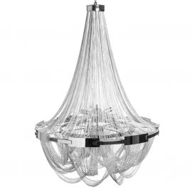 Candelabre, Lustre - Candelabru elegant design clasic Royal XL 70cm, argintiu