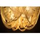 Candelabre, Lustre - Candelabru elegant design clasic Royal XL 70cm, argintiu