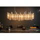 Candelabre, Lustre - Lustra design extravangant Elegance 118cm, argintiu