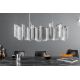 Candelabre, Lustre - Lustra design extravangant Elegance 118cm, argintiu