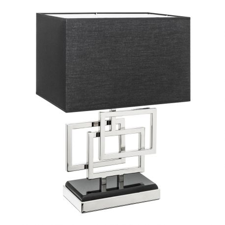Veioze - Veioza moderna Leonor 56cm, argintiu