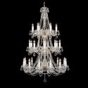 Lustra 27 brate cristal Bohemia