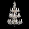 Lustra 27 brate cristal Bohemia