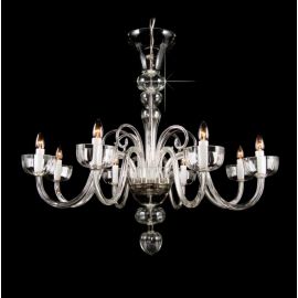 Lustre Cristal Bohemia - Lustra 8 brate eleganta design LUX, L11 901/08/0