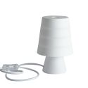 Veioza / Lampa de masa camera copii Drum alba