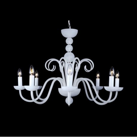 Lustre Cristal Bohemia - Lustra 8 brate cristal Bohemia