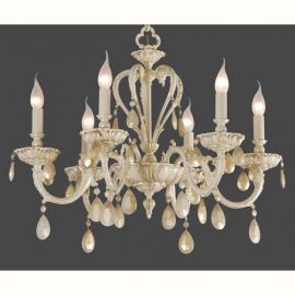 Lustre Cristal Bohemia - Lustra LUX fabricat manual 6 brate diametru 68cm Selena
